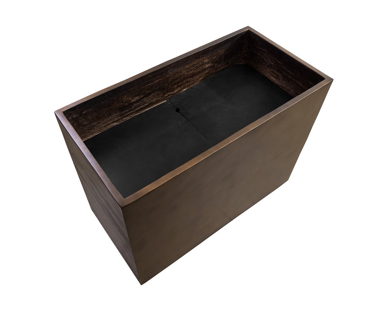 Leilani Planter - Large Antique Bronze Look - Image 3