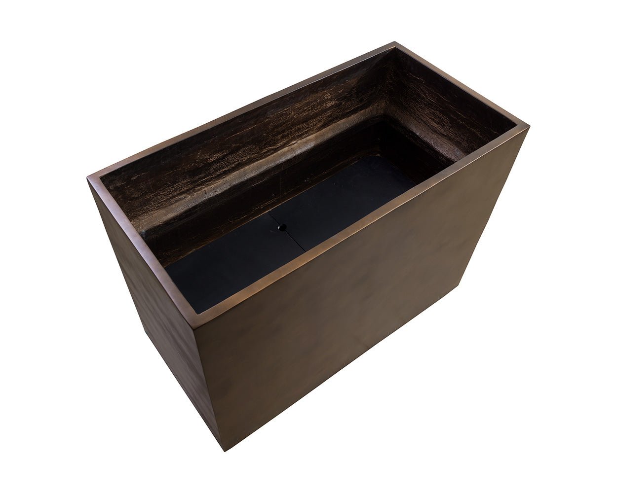 Leilani Planter - Large Antique Bronze Look - Image 4