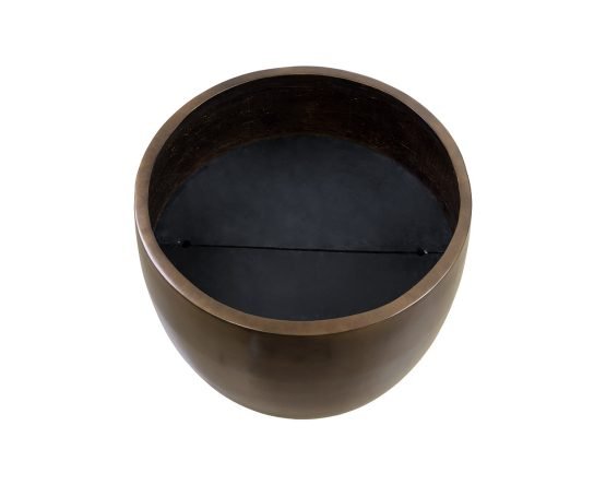 Aster Planter - Large - Round Antique Bronze Look - Image 2