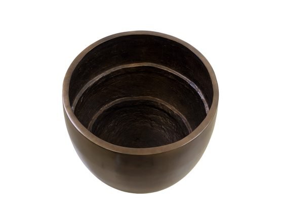 Aster Planter - Large - Round Antique Bronze Look - Image 4