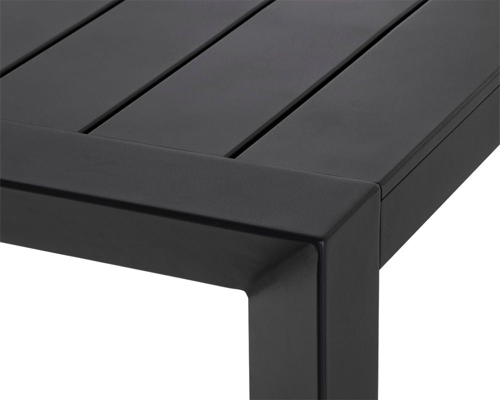 Merano Dining Table - 70" Black - Image 5