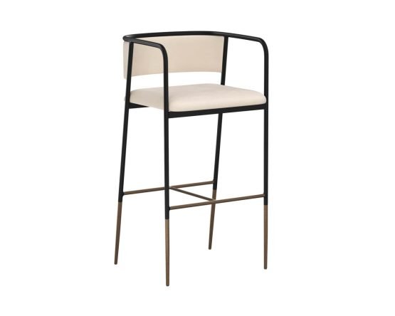 Brenan Barstool Zenith Alabaster