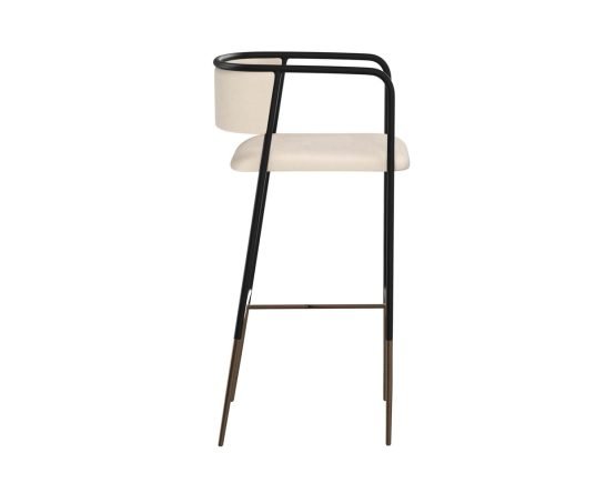 Brenan Barstool Zenith Alabaster - Image 2