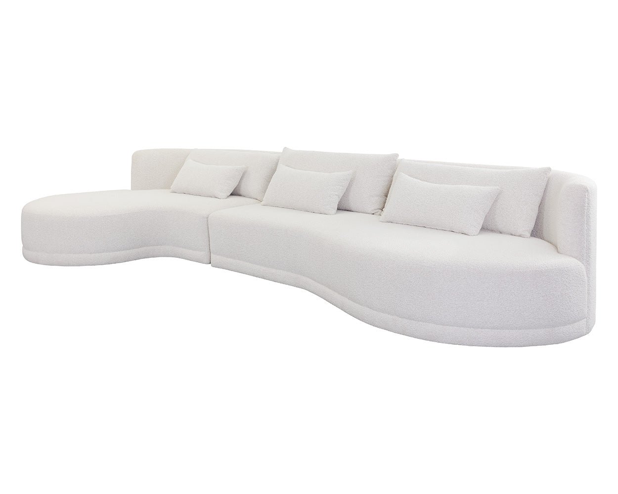 Laken Sofa Chaise - Laf Copenhagen White - Image 3
