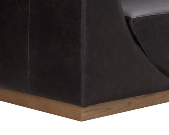 Anakin Sofa - Light Oak Tuscany Warm Black - Image 5