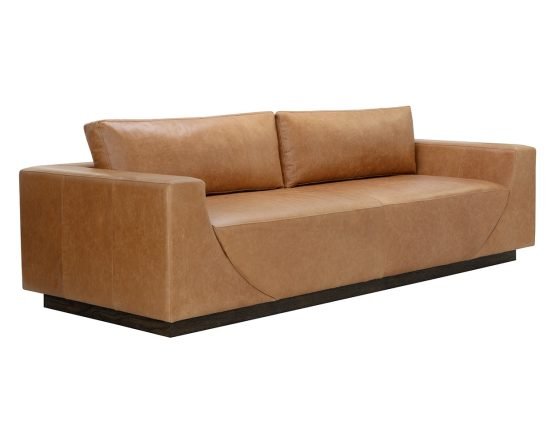 Anakin Sofa - Dark Brown Tuscany Cognac