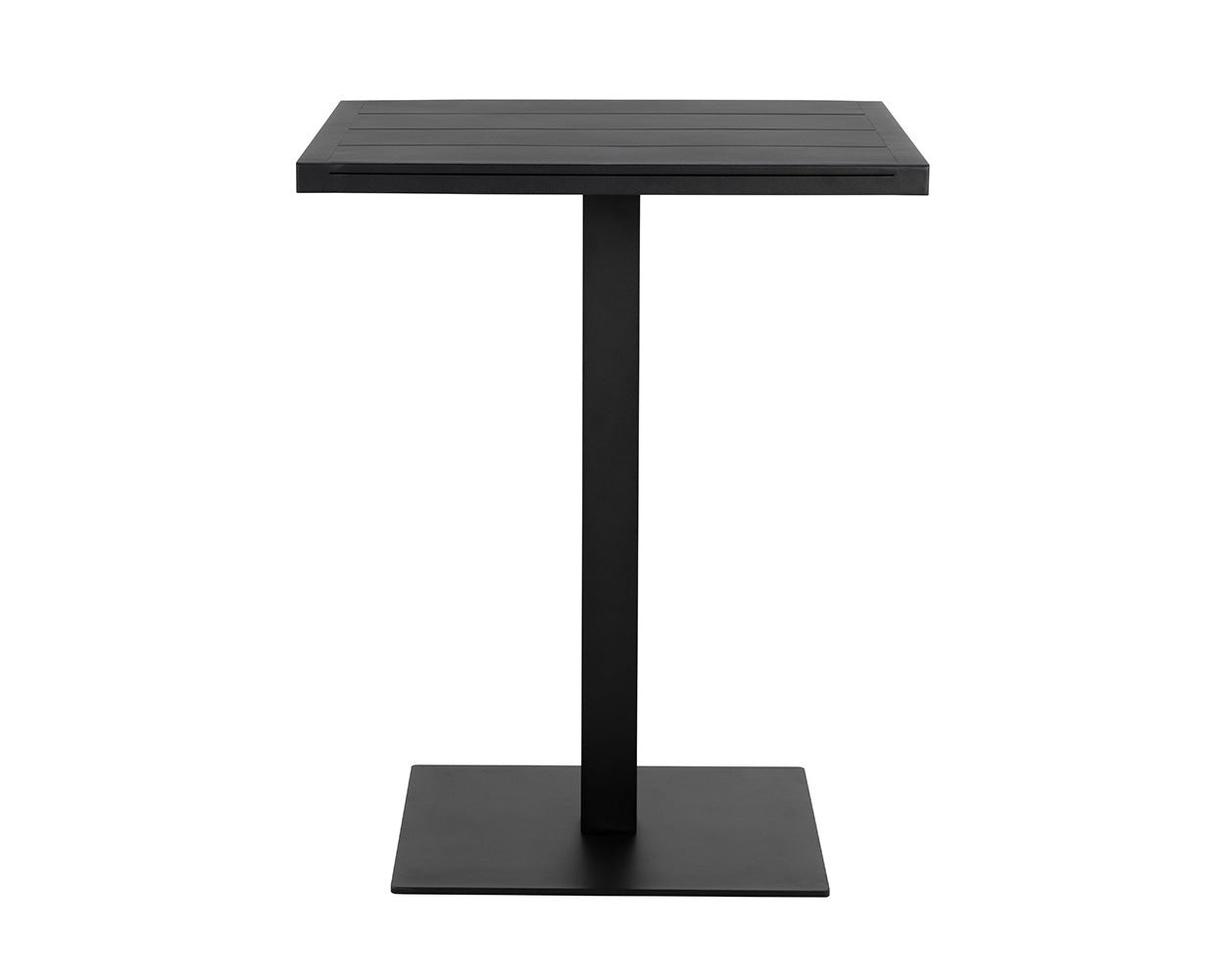 Merano Bar Table - Square Black - Image 3