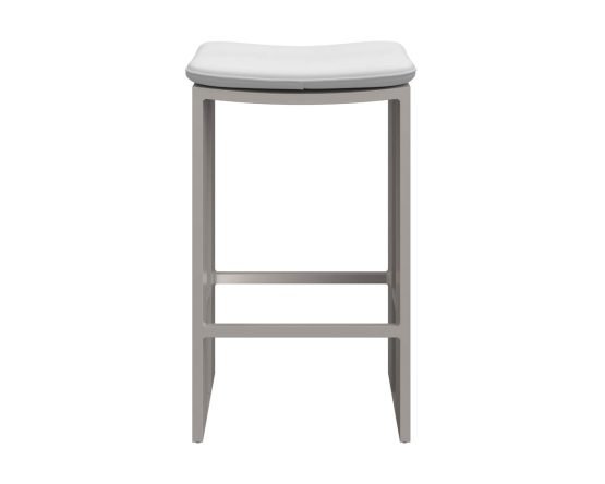 Verin Barstool - Greige Stinson White - Image 2