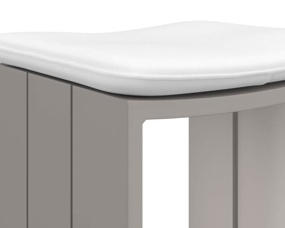Verin Barstool - Greige Stinson White - Image 4