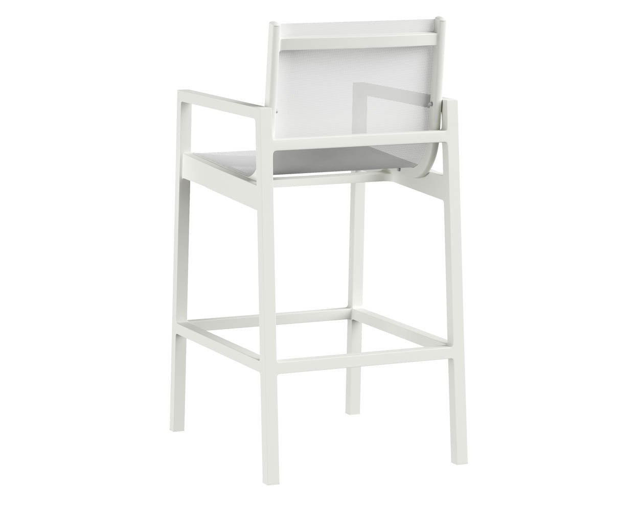 Merano Barstool White - Image 4