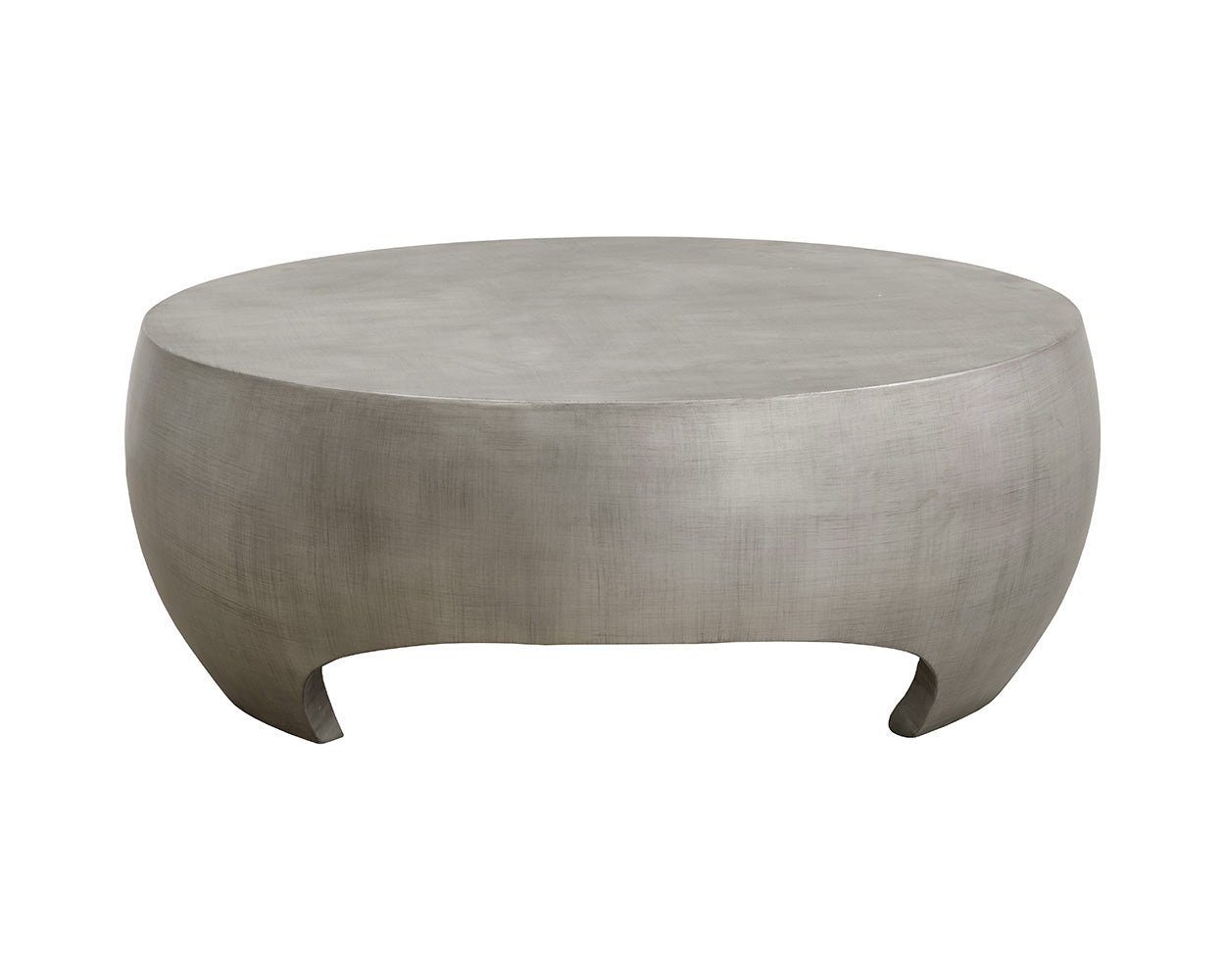 Tarsus Coffee Table Pewter Look - Image 3
