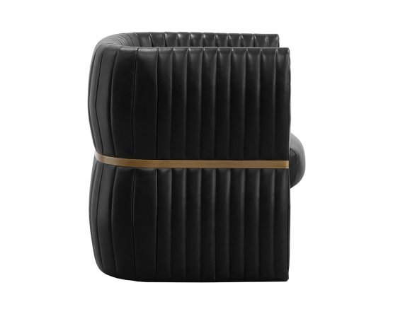Tryor Lounge Chair Vintage Black Night - Image 3