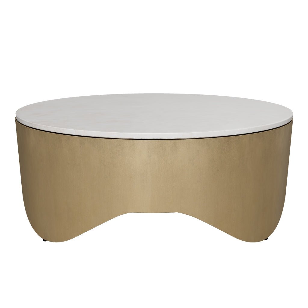 Guinevere Coffee Table Antique Brass - Image 8