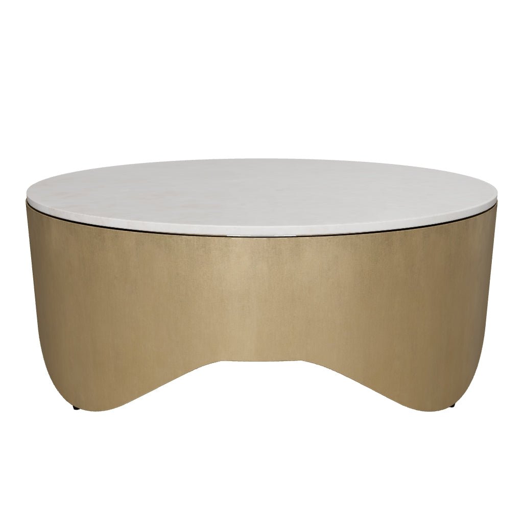 Guinevere Coffee Table Antique Brass - Image 9