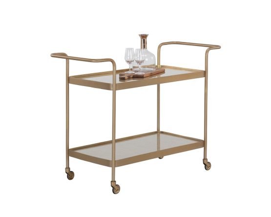 Durva Bar Cart Gold