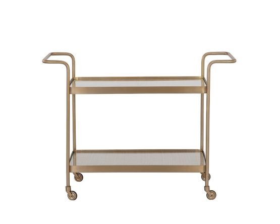 Durva Bar Cart Gold - Image 3