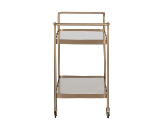 Durva Bar Cart Gold - Image 4