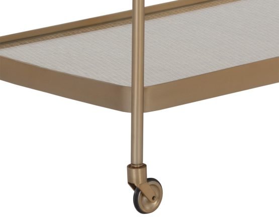Durva Bar Cart Gold - Image 8