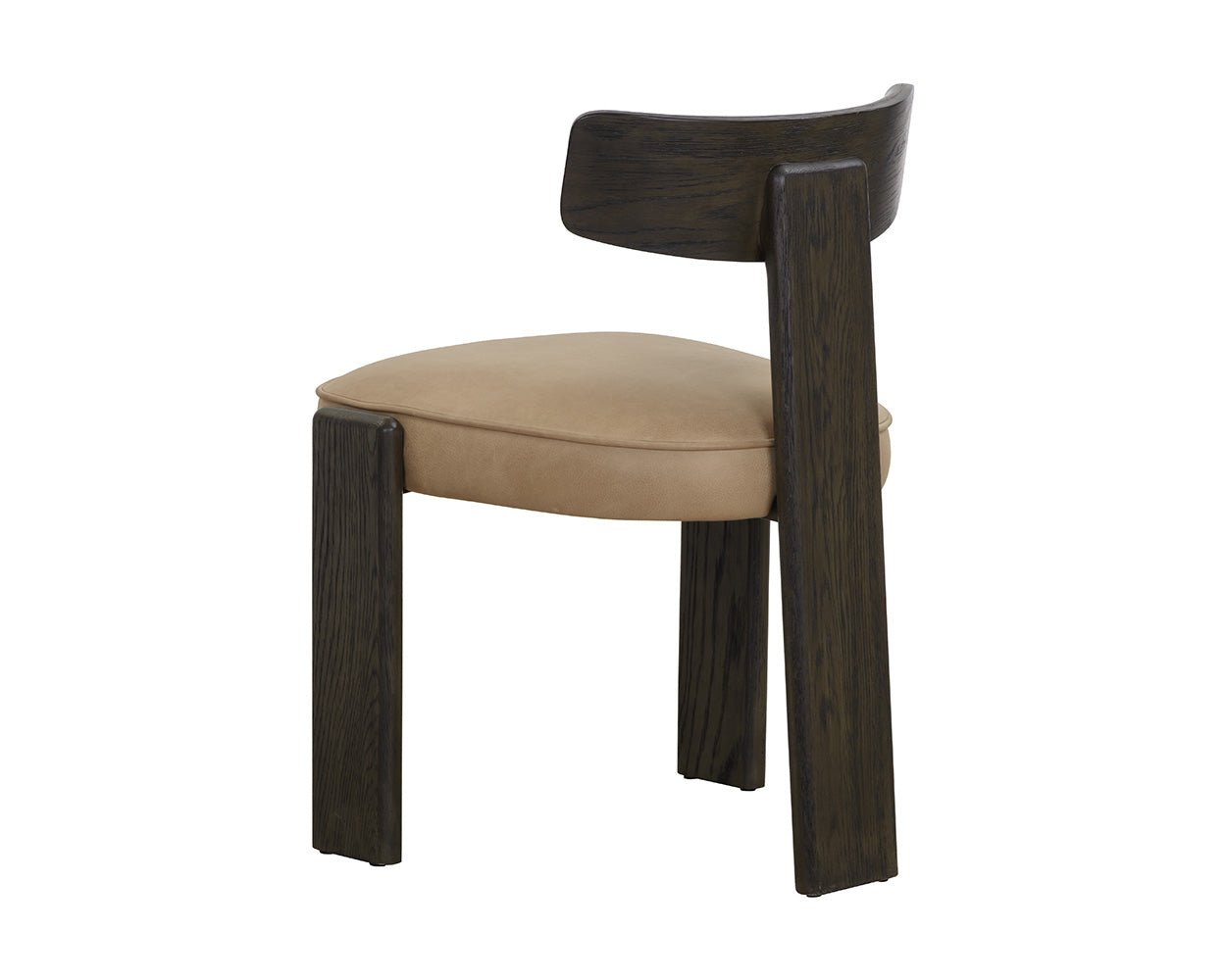 Horton Dining Chair - Dark Brown Sahara Sand - Image 4