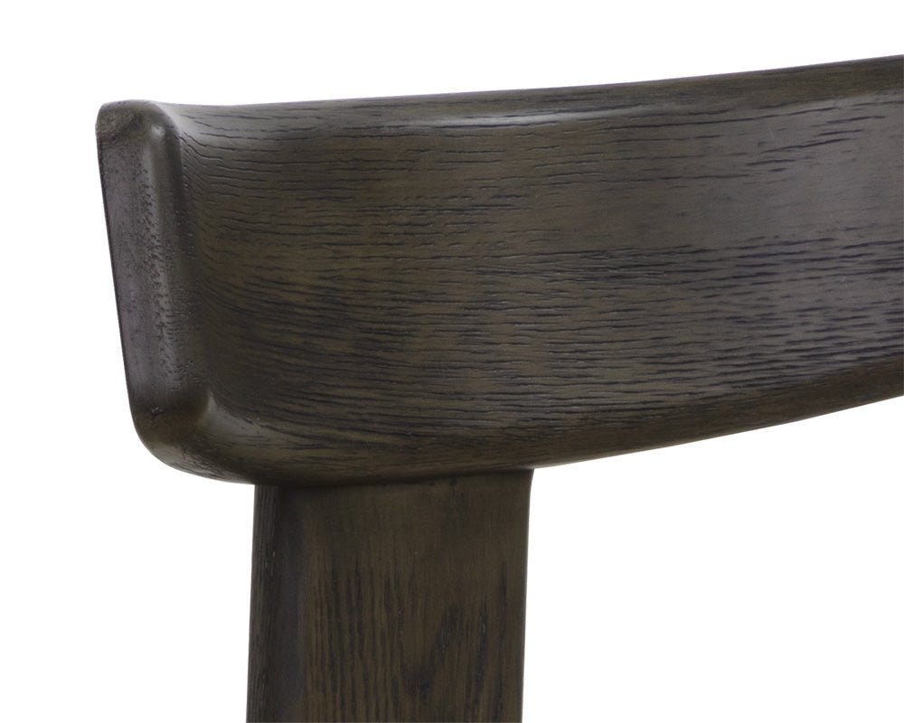 Horton Dining Chair - Dark Brown Sahara Sand - Image 6