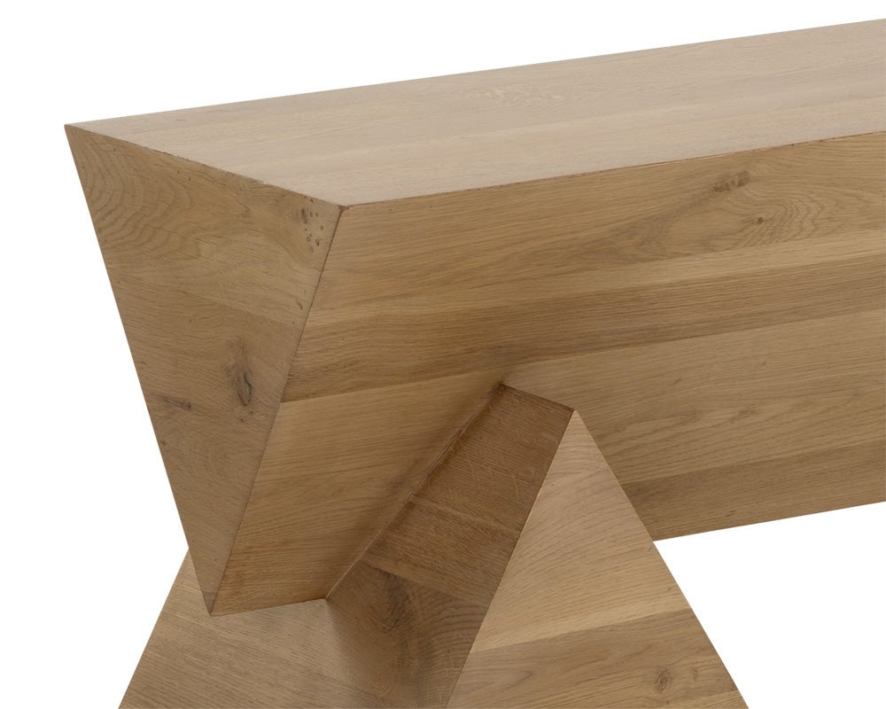 Gregor Bench Rustic Oak - Image 6