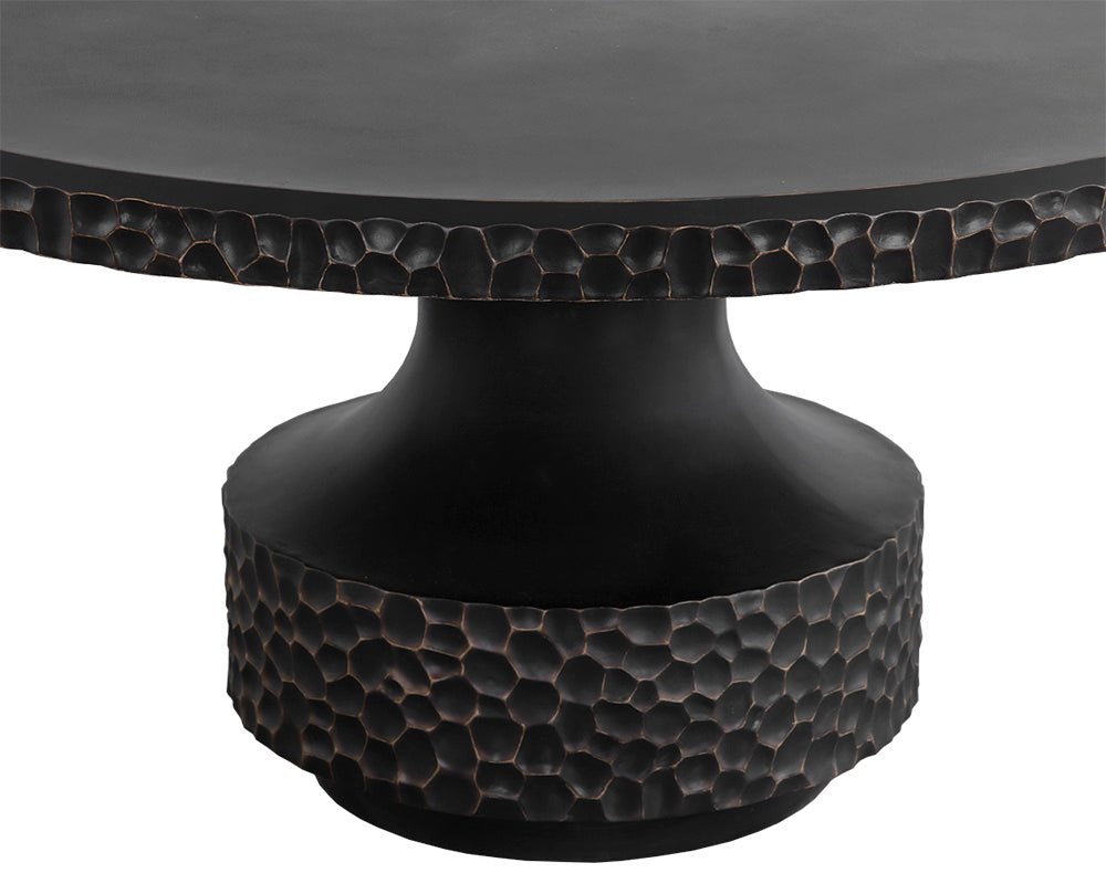 Mersin Dining Table - 59" Black - Image 3