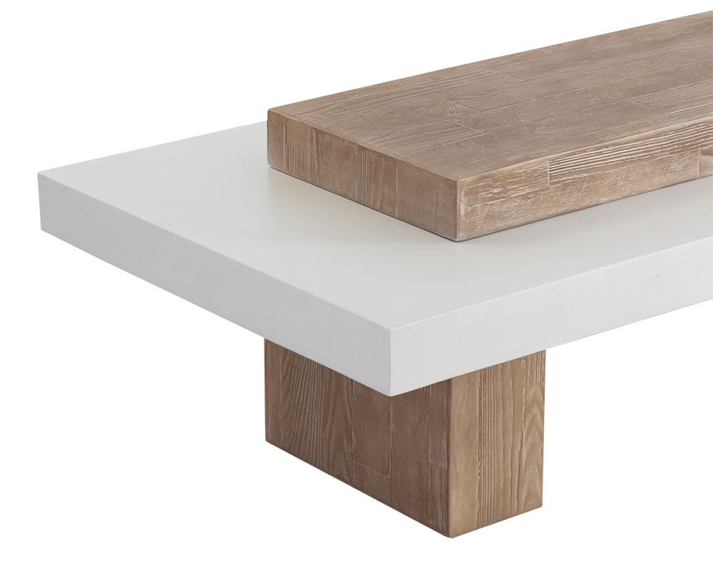 Herriot Coffee Table Light Brown - Image 6