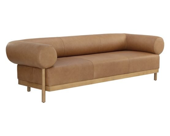 Bromley Sofa - Rustic Oak Ludlow Sesame