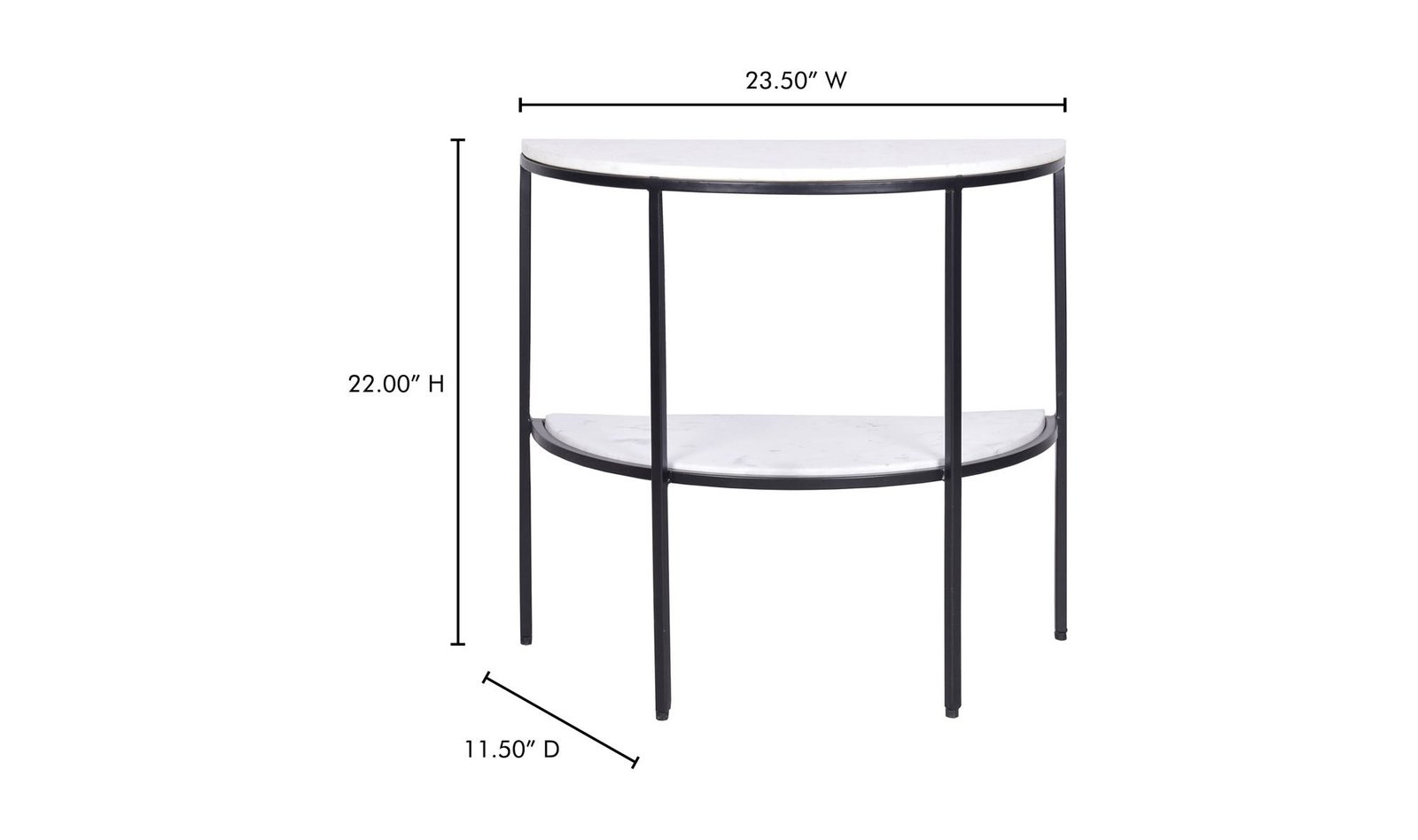 LAZLO SIDE TABLE WHITE - Image 5