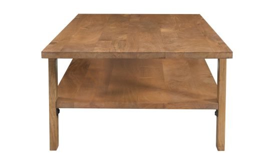 WORKSHOP COFFEE TABLE VINTAGE BROWN - Image 3