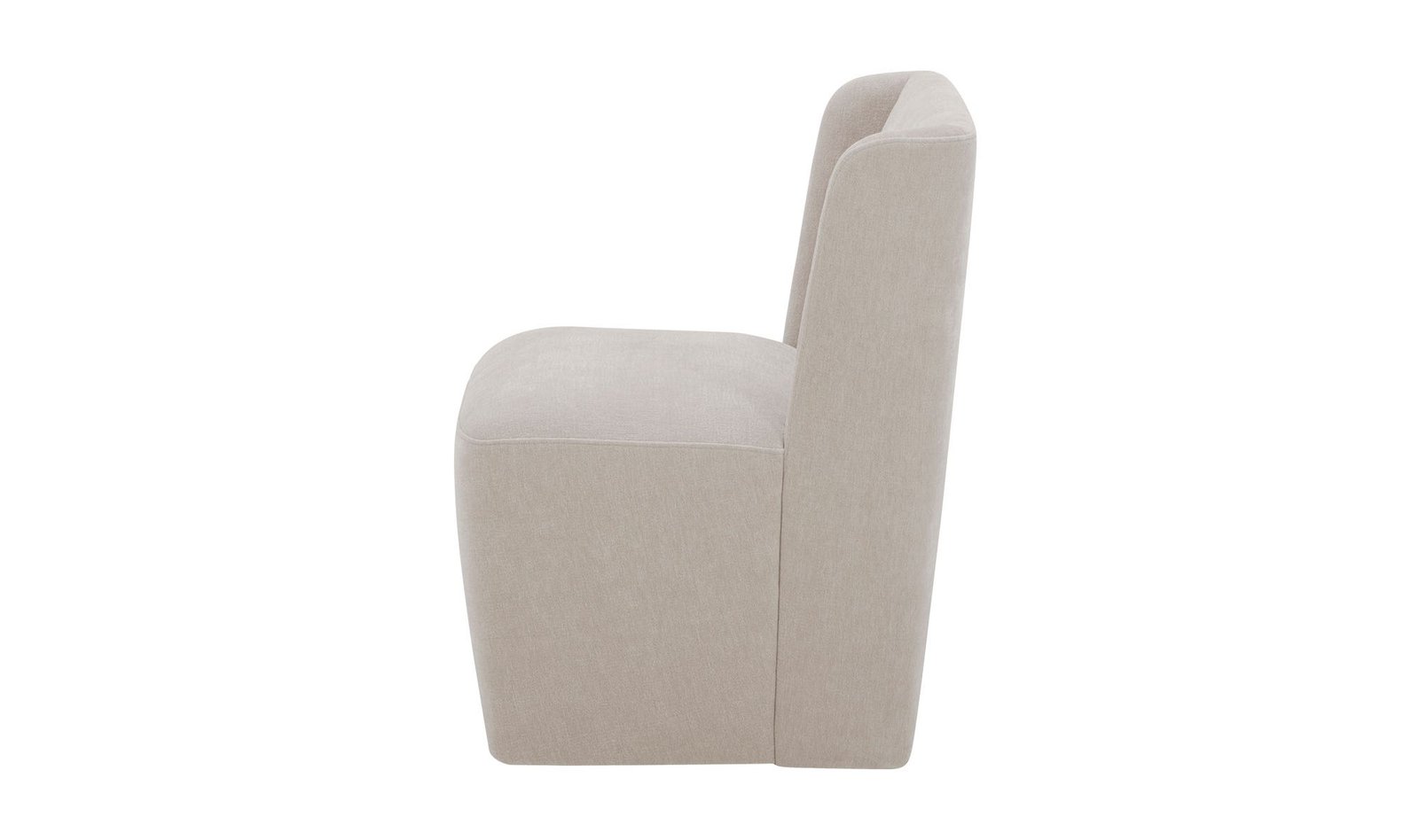 CORMAC ROLLING DINING CHAIR WARM SAND - Image 5