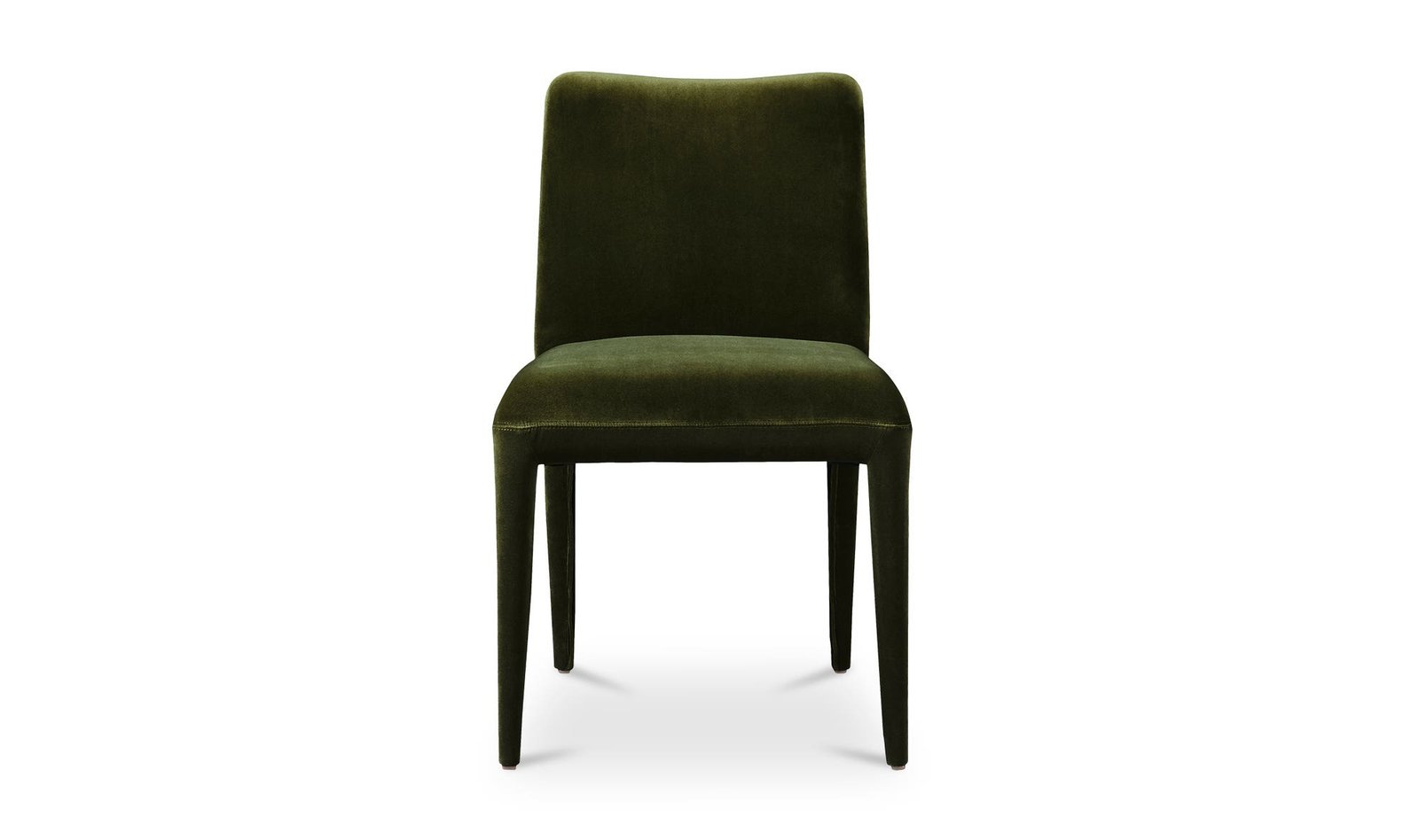 CALLA DINING CHAIR - SET OF TWO GREEN VELVET - Image 4