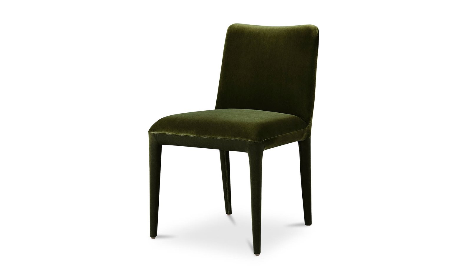 CALLA DINING CHAIR - SET OF TWO GREEN VELVET - Image 5