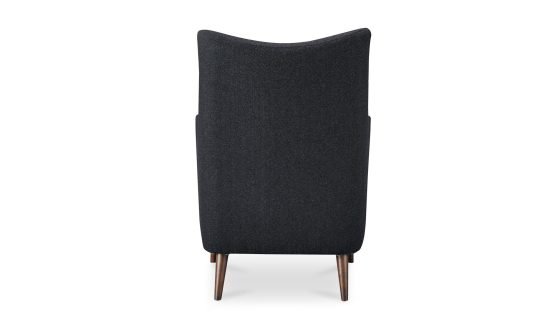 FISHER ARMCHAIR WOOL BLEND CHARCOAL CHARCOAL WOOL BLEND - Image 4