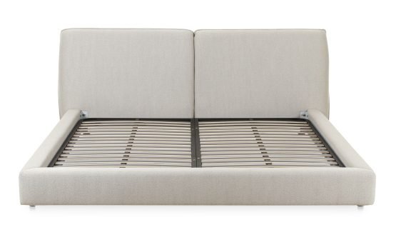 ZEPPELIN KING BED LIGHT GREY - Image 3