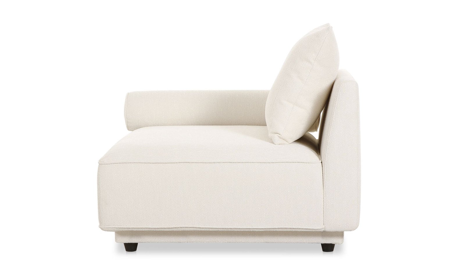 ROSELLO LEFT ARM FACING CHAIR WHITE - Image 3