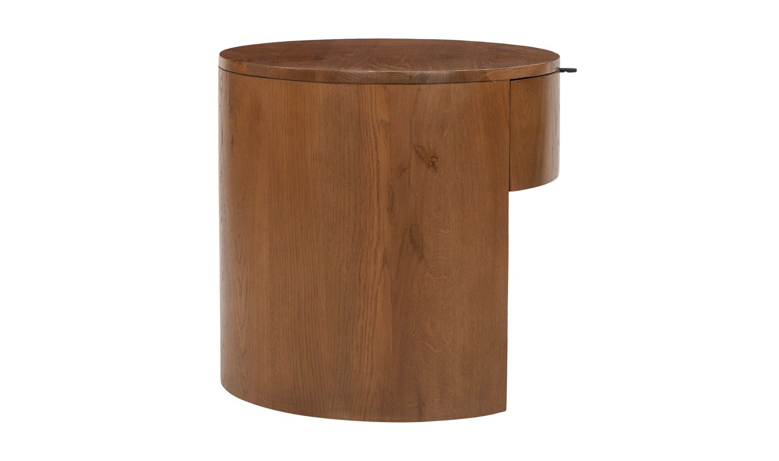 THEO ONE DRAWER NIGHTSTAND BROWN - Image 3