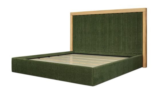 NINA KING BED FOREST GREEN - Image 4