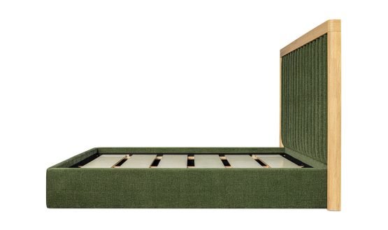 NINA KING BED FOREST GREEN - Image 5