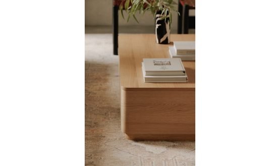Round Off Table ROUND OFF COFFEE TABLE NATURAL OAK - Metro Element