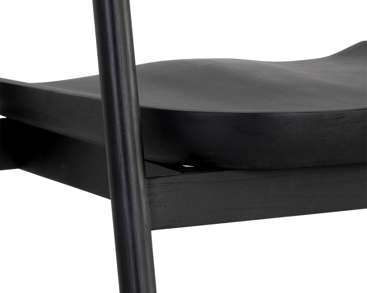 Jeremy Dining Armchair - Black Black - Image 8