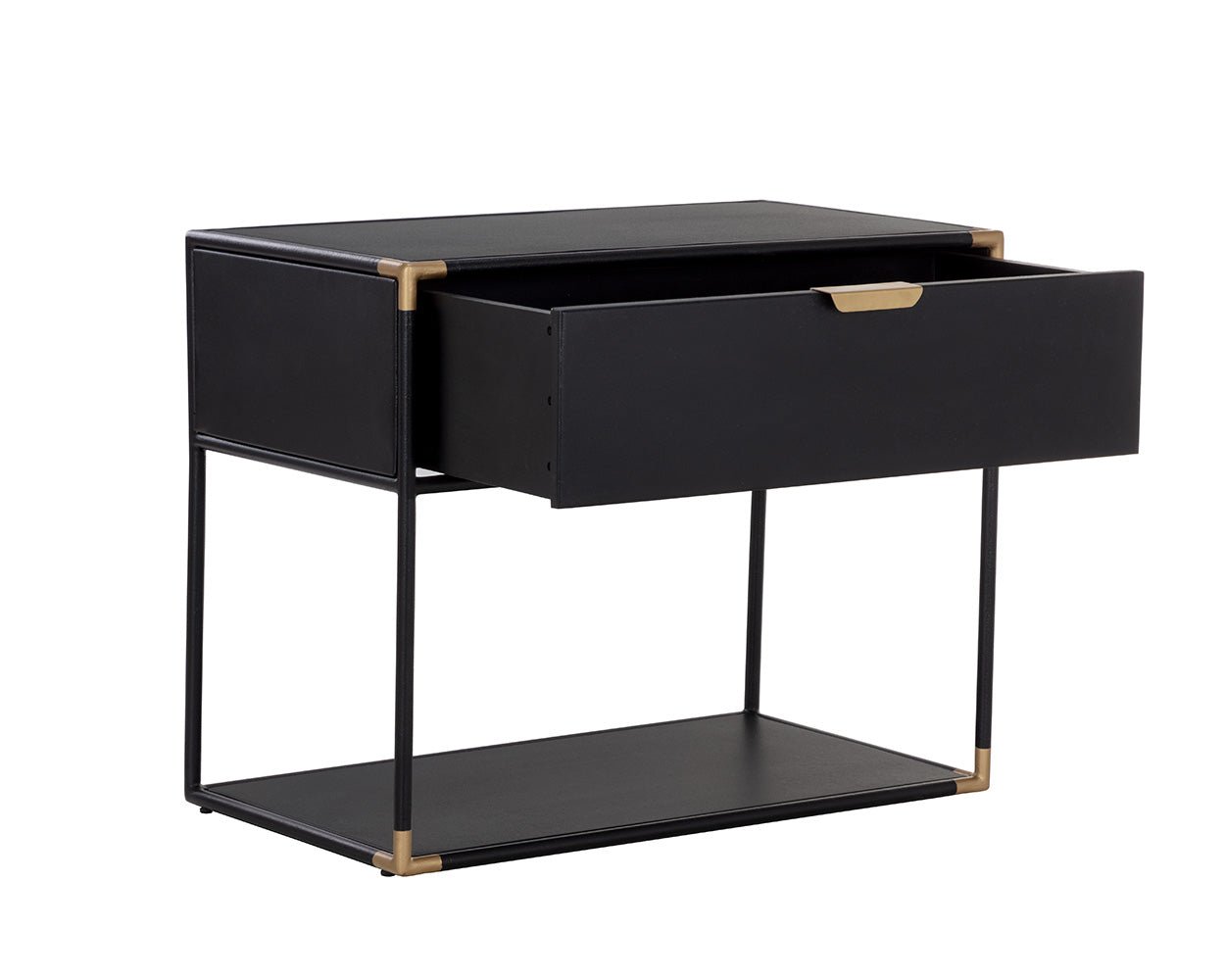 Doone Nightstand Black - Image 3