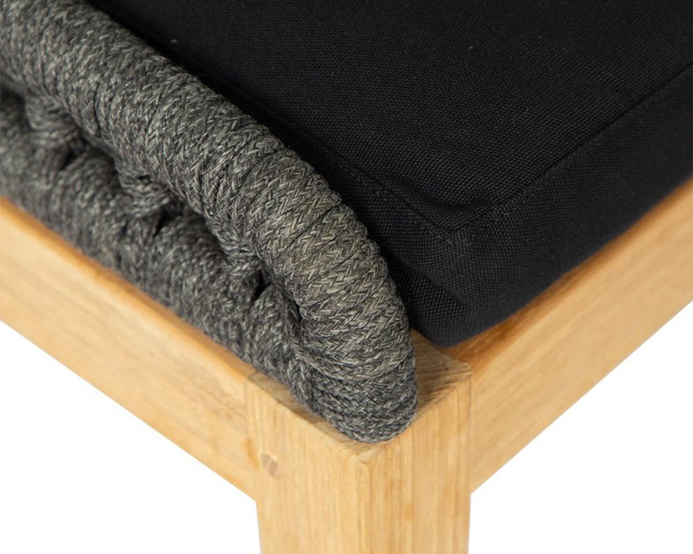 Sorrento Dining Chair - Natural Arashi Black - Image 9