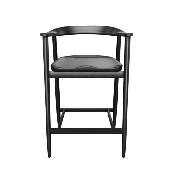 Jeremy Counter Stool - Black Black - Image 9