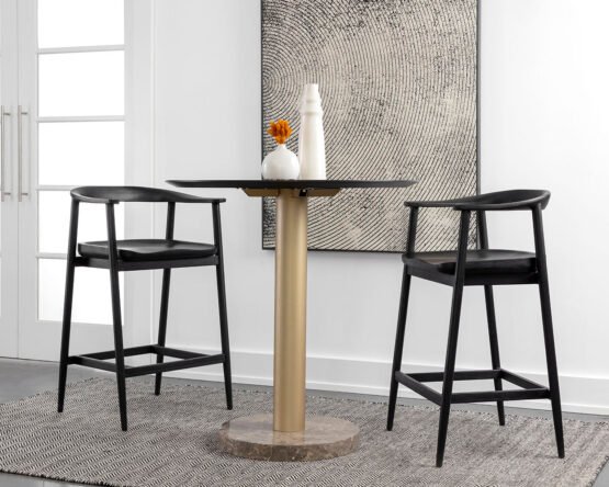 Jeremy Counter Stool - Black Black - Image 5
