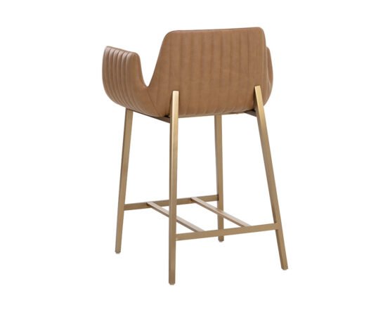Lucano Counter Stool Milliken Cognac - Image 3