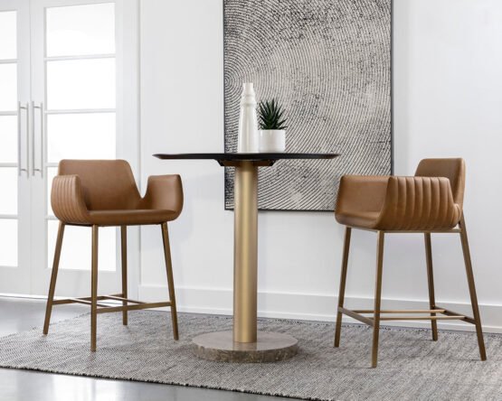 Lucano Counter Stool Milliken Cognac - Image 4