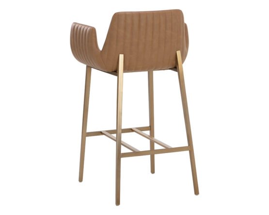 Lucano Barstool Milliken Cognac - Image 4