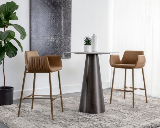 Lucano Barstool Milliken Cognac - Image 5