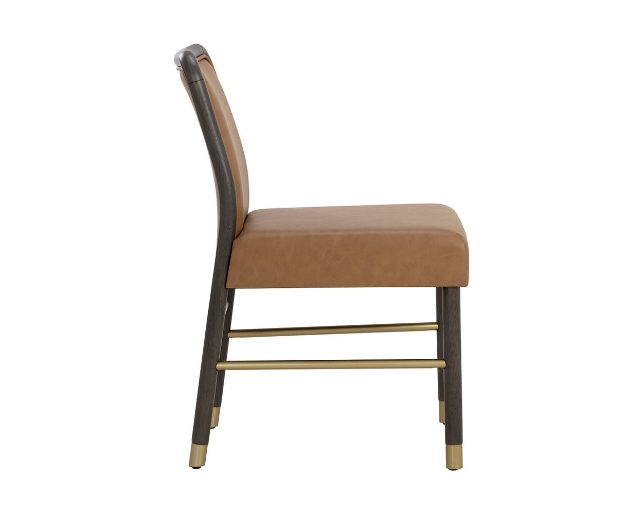 Jeno Dining Chair Milliken Cognac - Image 3